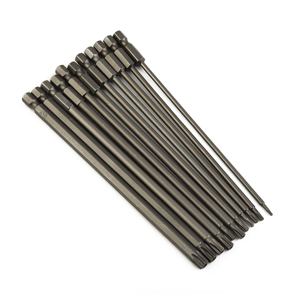 Durable New Practical Screwdriver Bit Pack Screwdriver Head Hex Shank Long Magnetic Set Tool 1/4 Inch 11 Piece
Durable New Practical Screwdriver Bit Pack Screwdriver Head Hex Shank Long Magnetic Set Tool 1/4 Inch 11 Piece