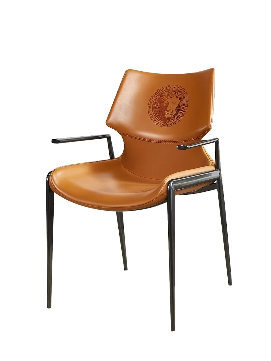 Dining Chair Household Minimalist Modern Chair Stainless Steel Backrest Armchair Sales Department Restaurant Model Room Chair
Dining Chair Household Minimalist Modern Chair Stainless Steel Backrest Armchair Sales Department Restaurant Model Room Chair