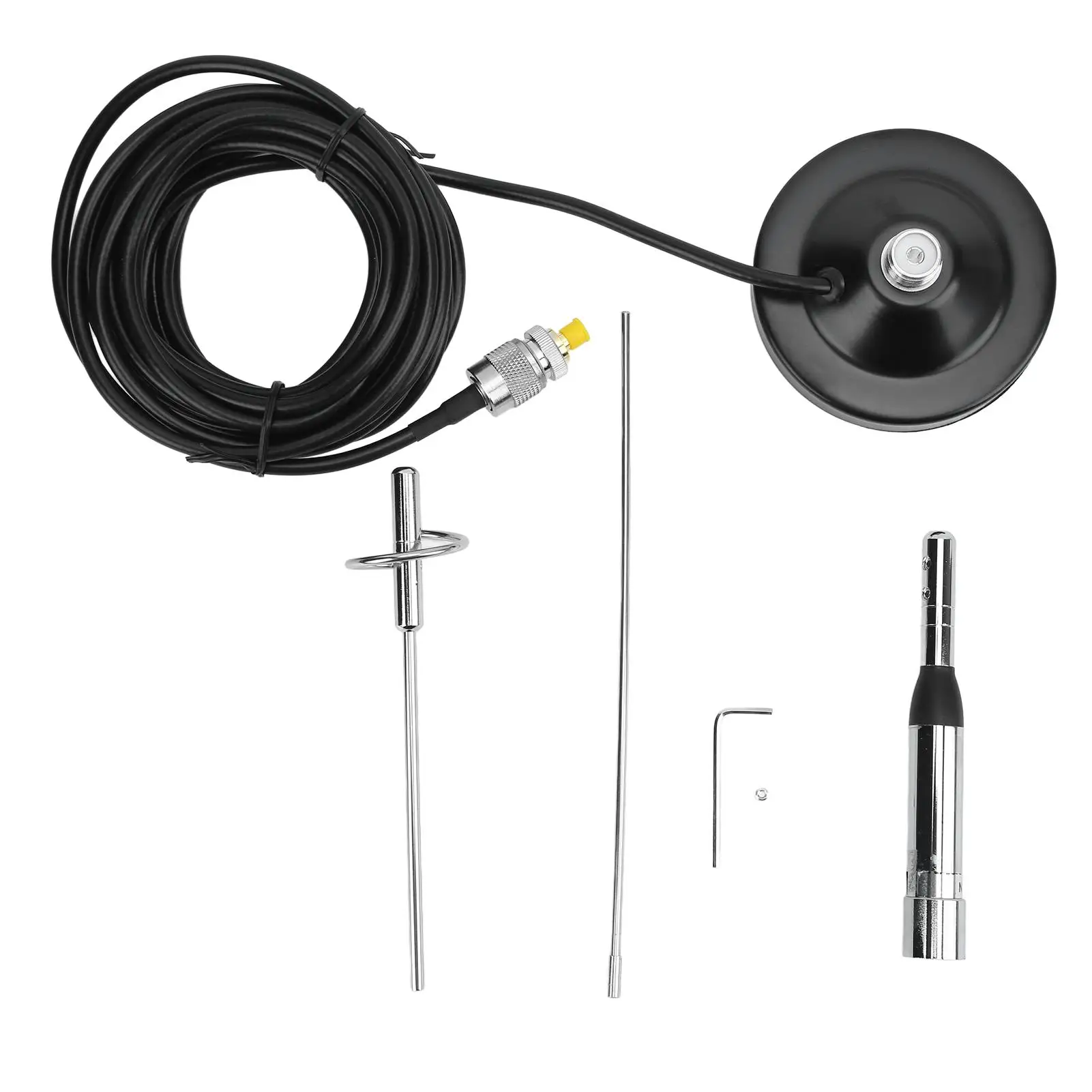 Aliexpress: 144MHz 430MHz For car Mobile Antenna Kit - Heavy Duty, Stable Signal, Magnetic Base - Plug & Play
Aliexpress: 144MHz 430MHz For car Mobile Antenna Kit - Heavy Duty, Stable Signal, Magnetic Base - Plug & Play