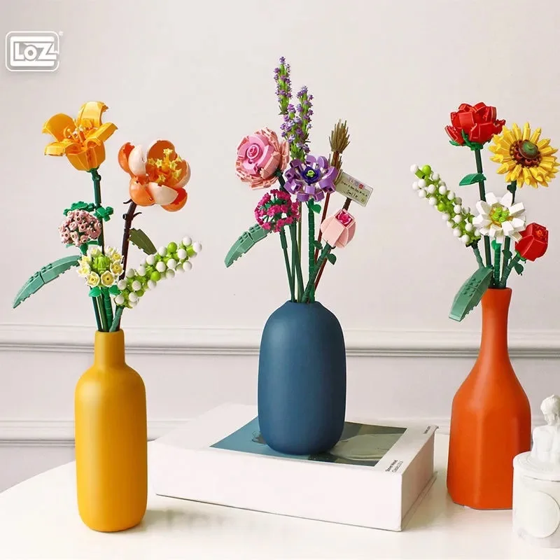 LOZ Mini Block Romantic Floral Series Decoration Rose Sunflower Kids Building Toys Bricks Flowers Pot Plants Girls Gift Home Dec
LOZ Mini Block Romantic Floral Series Decoration Rose Sunflower Kids Building Toys Bricks Flowers Pot Plants Girls Gift Home Dec