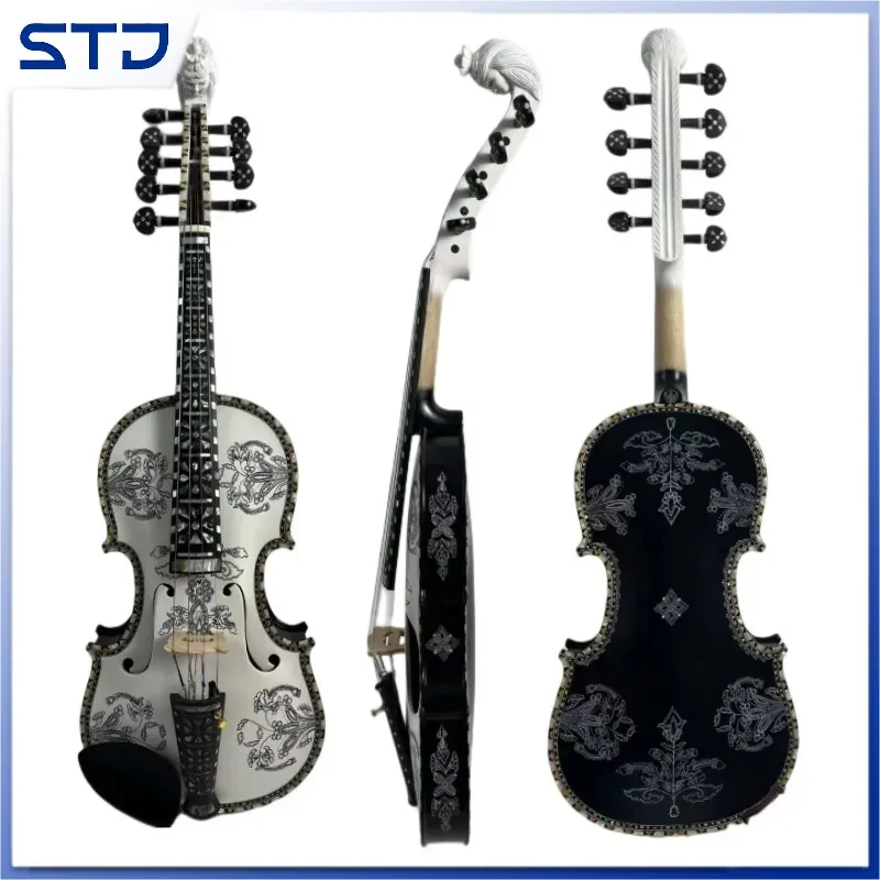 S ound Deluxe необычная норвежская скрипка Hardanger 4/4 (4*5) огромная скрипка Hardanger
S ound Deluxe необычная норвежская скрипка Hardanger 4/4 (4*5) огромная скрипка Hardanger