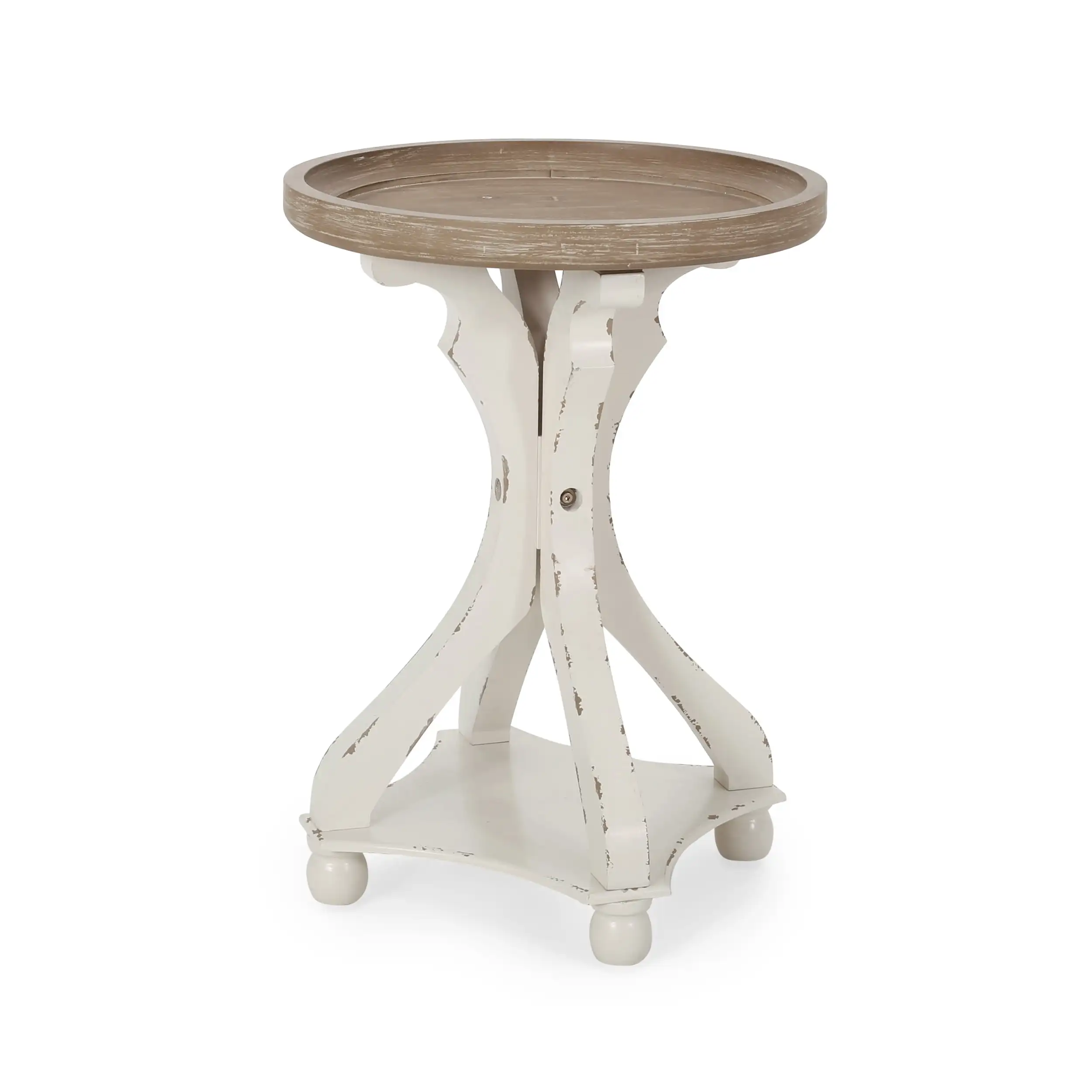 Noble House Miyanna High Load-bearing Strong Stable and Durable Fir Wood Accent Table Distressed White
Noble House Miyanna High Load-bearing Strong Stable and Durable Fir Wood Accent Table Distressed White