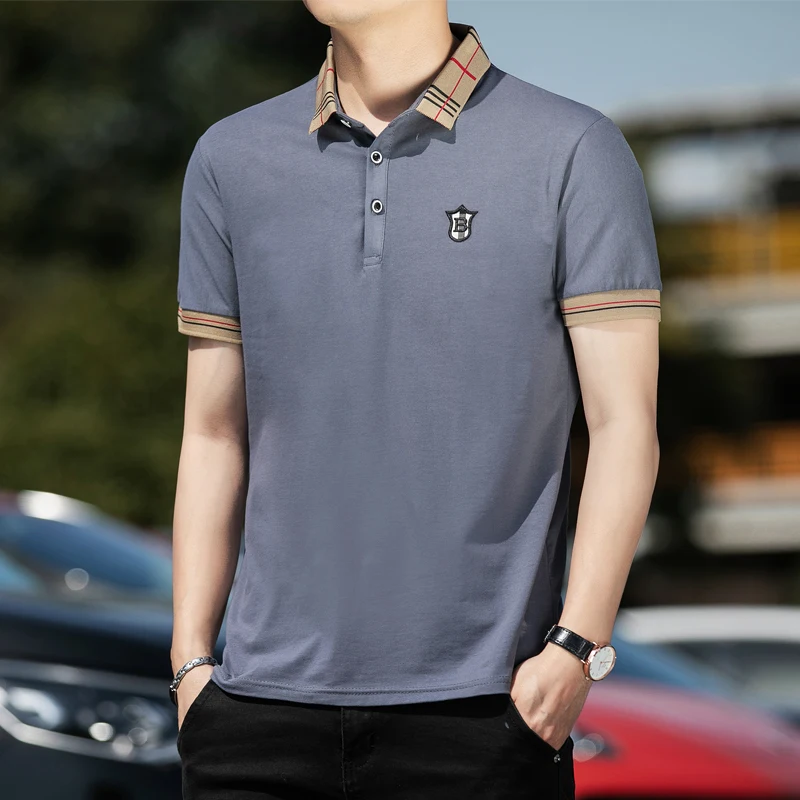 100% Cotton Breathable Brand Polo Shirts Men's Clothing Summer Tops Short Sleeve Casual Cotton Luxury Quality Fashion Clothes
100% Cotton Breathable Brand Polo Shirts Men's Clothing Summer Tops Short Sleeve Casual Cotton Luxury Quality Fashion Clothes