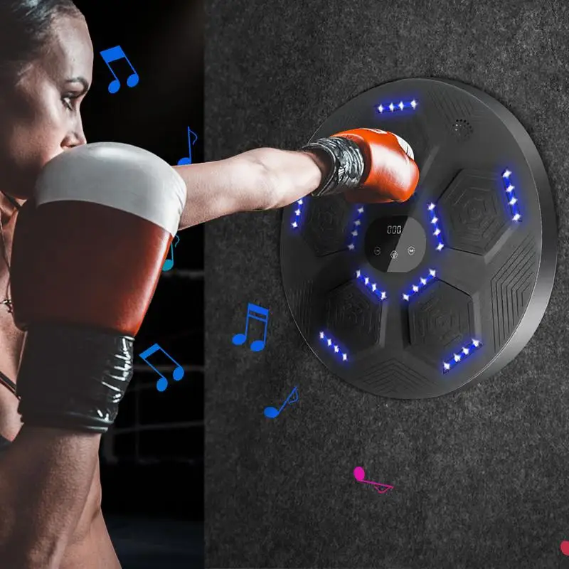 Smart Music Boxing Machine Fitness Lighting Blue tooth Boxing Trainer Wall Target Sack Boxing Training Home Workout Machine
Smart Music Boxing Machine Fitness Lighting Blue tooth Boxing Trainer Wall Target Sack Boxing Training Home Workout Machine