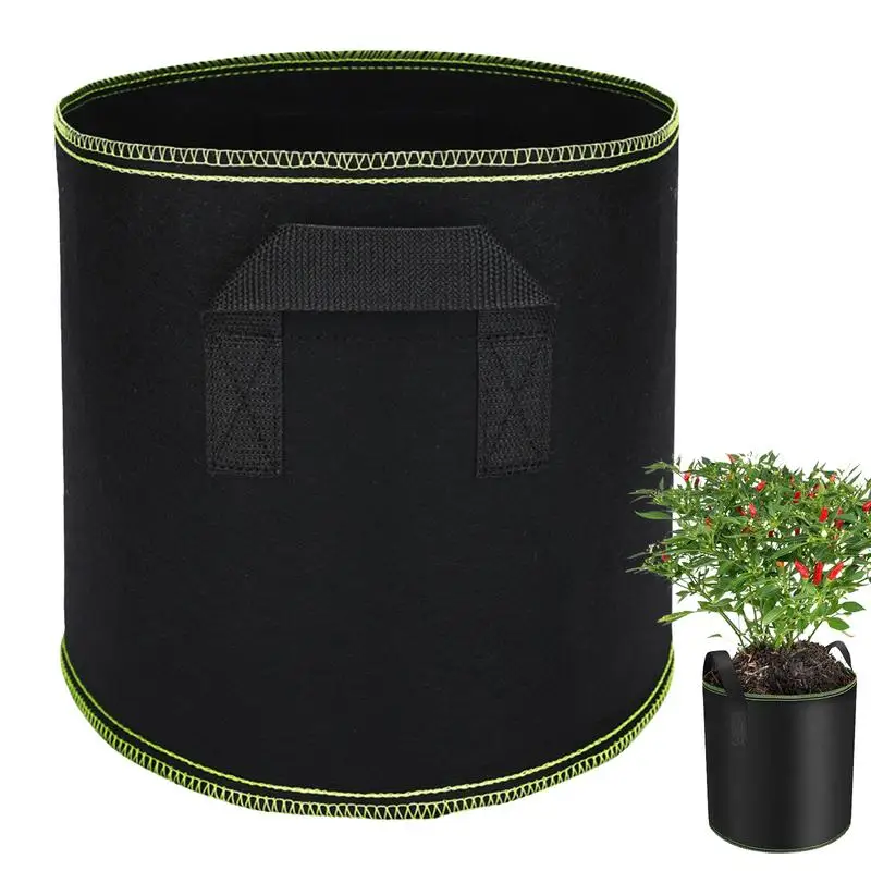 Fabric Grow Pots Strawberry Vegetables Planting Pots Thickened Large Capacity Fabric Garden Bags Gardening Plant Growing Bags 
Fabric Grow Pots Strawberry Vegetables Planting Pots Thickened Large Capacity Fabric Garden Bags Gardening Plant Growing Bags
