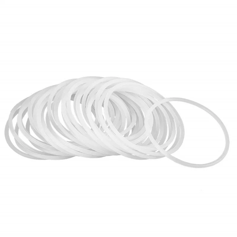 10PCS White Silicone Rubber O Rings VMQ Seal Gasket Thickness 2.7mm OD 18/23.5/31/32mm Clear Food Grade VMQ Rings for Water Pipe
10PCS White Silicone Rubber O Rings VMQ Seal Gasket Thickness 2.7mm OD 18/23.5/31/32mm Clear Food Grade VMQ Rings for Water Pipe