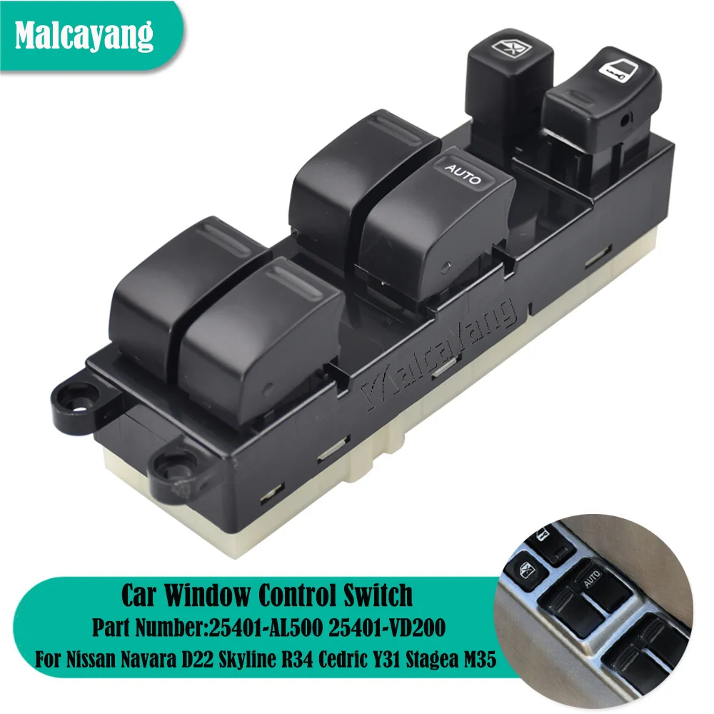 Переключатель Стеклоподъемника для Nissan Navara D22 Skyline R34 Cedric Y31 Stagea M35 AD 25401-AL500, 16 + 3 контакта
Переключатель Стеклоподъемника для Nissan Navara D22 Skyline R34 Cedric Y31 Stagea M35 AD 25401-AL500, 16 + 3 контакта