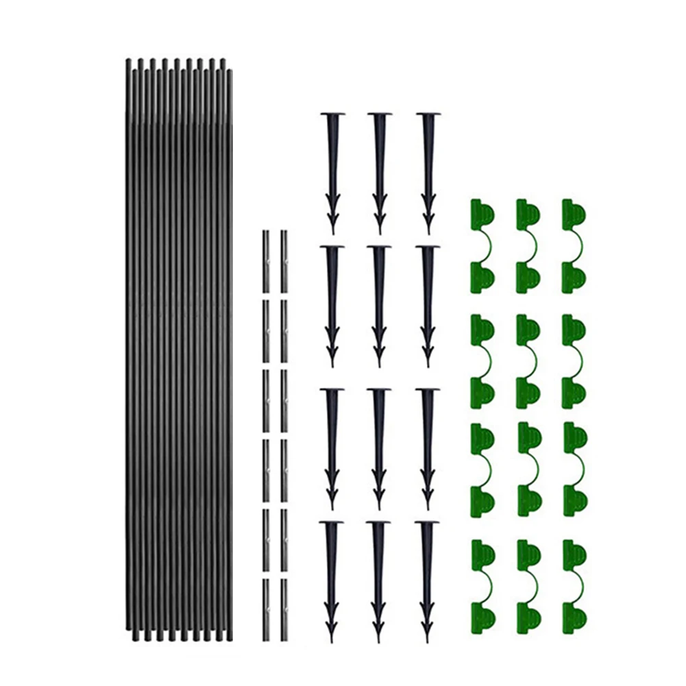 Outdoor Garden Greenhouse Plant Tunnel Support Frame Crop Protection Kit Fiber Rod Insect Net Arch Set Plant Cover Tools
Outdoor Garden Greenhouse Plant Tunnel Support Frame Crop Protection Kit Fiber Rod Insect Net Arch Set Plant Cover Tools