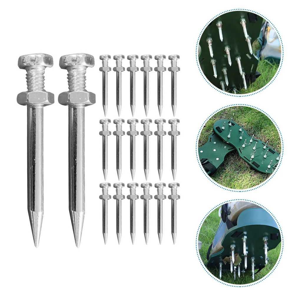 20 Pcs Tool Aerator Nails Shoes Nails Accessories Ventilation Lawn Tools Soil Spike
20 Pcs Tool Aerator Nails Shoes Nails Accessories Ventilation Lawn Tools Soil Spike