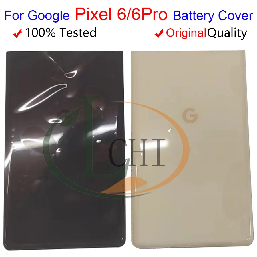 

For Google Pixel 6 Pro Pixel6 Back Battery Cover Glass Panel Rear Housing Door Case Replacement GB7N6 G9S9B16 GLUOG G8VOU