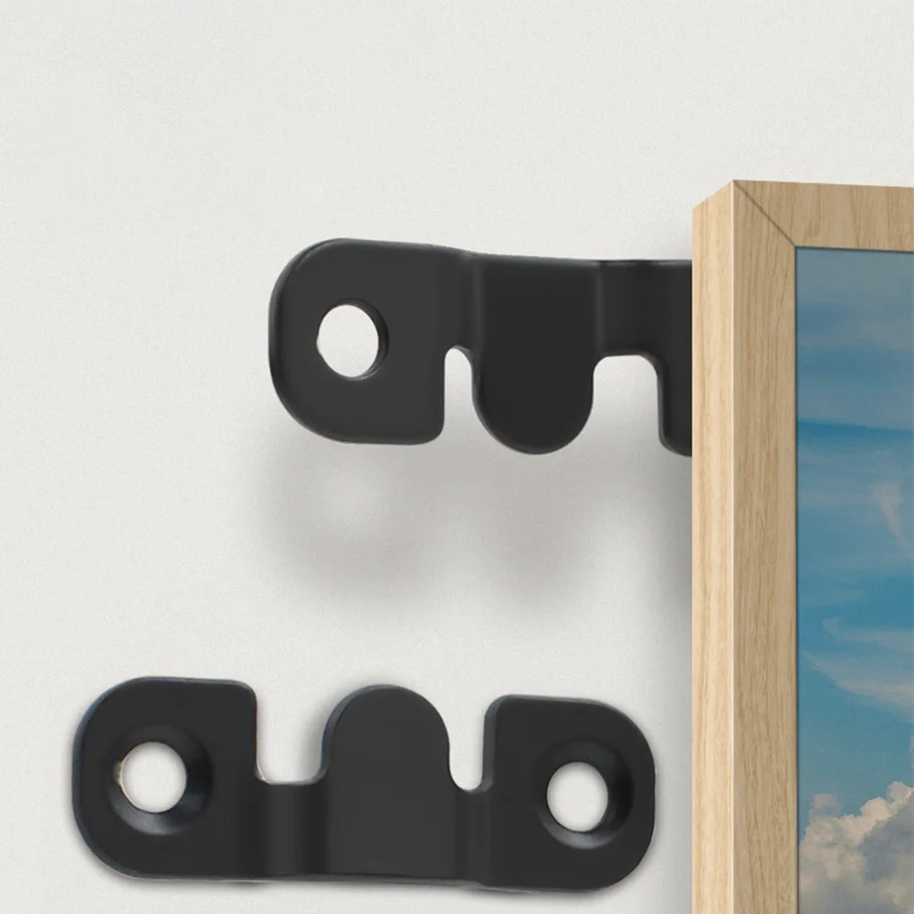 Heavy Duty Frames Hanger Art Works Clocks 2PCS Black Building Hardware Hooks Bed Connector Stainless Steel 15KG
Heavy Duty Frames Hanger Art Works Clocks 2PCS Black Building Hardware Hooks Bed Connector Stainless Steel 15KG