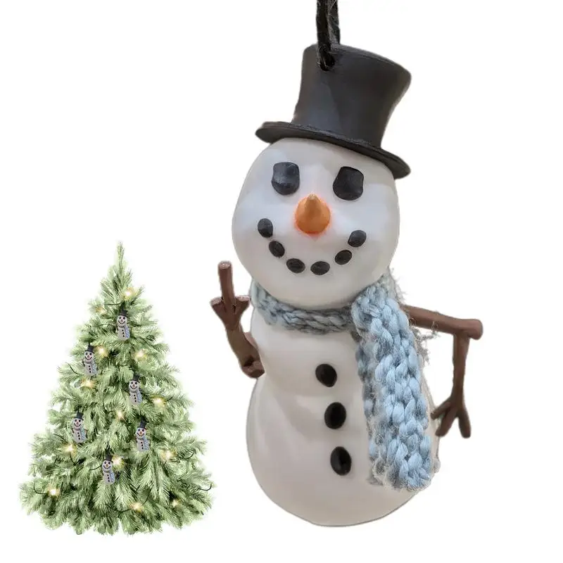 Resin Snowman Christmas Tree Hanging Ornament Festive Sturdy Resin Figurine And Miniatures Tree Pendant For Xmas Home tree Decor
Resin Snowman Christmas Tree Hanging Ornament Festive Sturdy Resin Figurine And Miniatures Tree Pendant For Xmas Home tree Decor