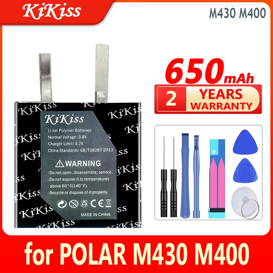 Аккумулятор KiKiss M430 M400 (322826) 650 мАч для спортивных часов POLAR M430 M400 GPS, аккумулятор большой емкости
Аккумулятор KiKiss M430 M400 (322826) 650 мАч для спортивных часов POLAR M430 M400 GPS, аккумулятор большой емкости
