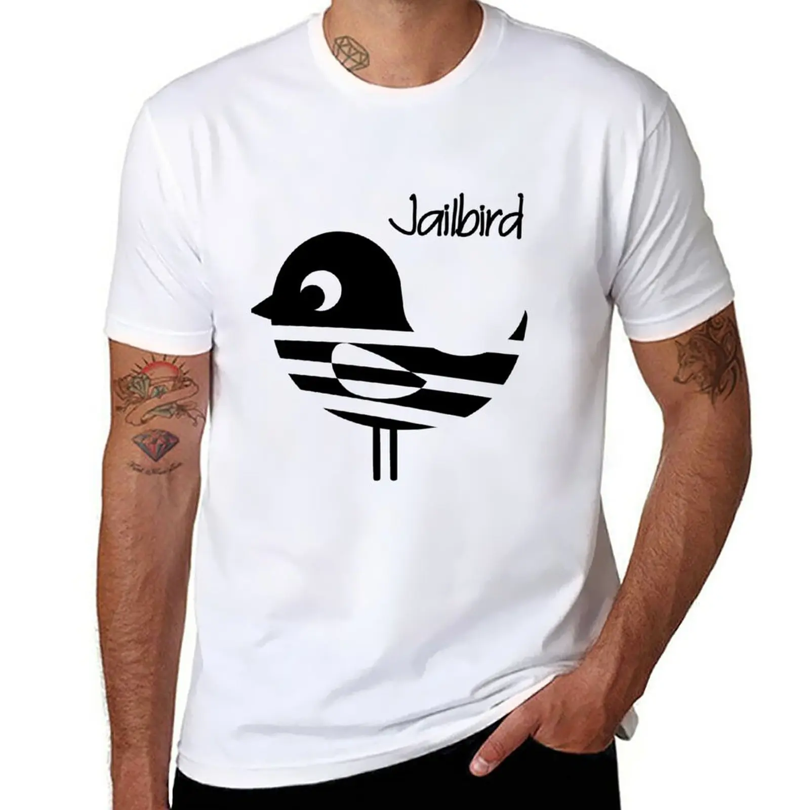 Новая футболка Jailbird, кавайная одежда, быстросохнущая футболка, графическая футболка, быстросохнущая футболка для мужчин
Новая футболка Jailbird, кавайная одежда, быстросохнущая футболка, графическая футболка, быстросохнущая футболка для мужчин