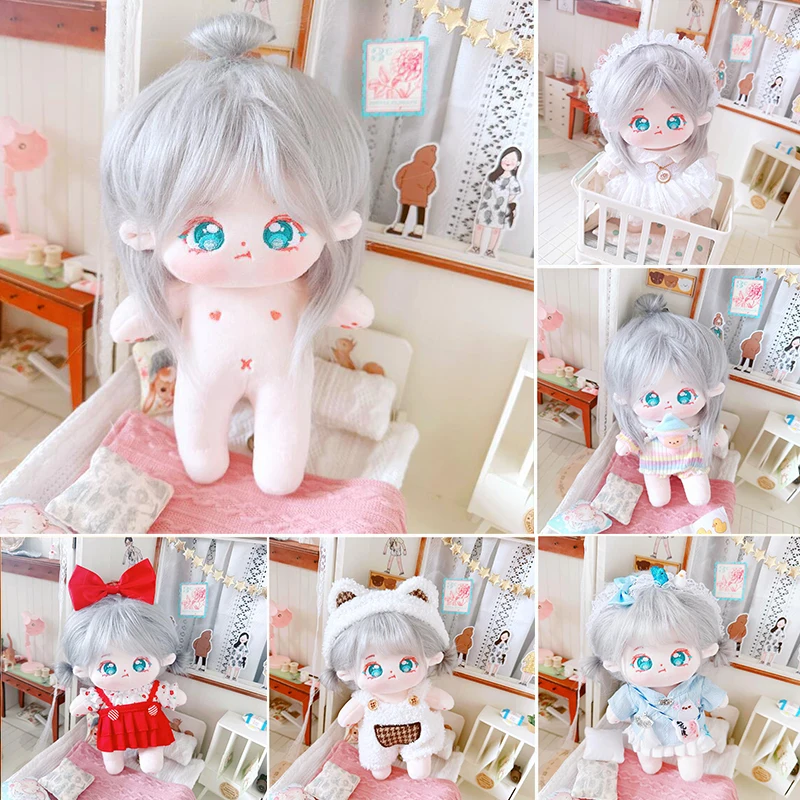 20cm IDol Doll Anime Plush Star Dolls No Attributes Dolls Multi Style Clothing Set Toys Fans Collection Children Gifts YanYu
20cm IDol Doll Anime Plush Star Dolls No Attributes Dolls Multi Style Clothing Set Toys Fans Collection Children Gifts YanYu