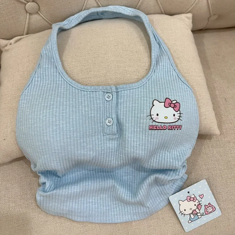 Kawaii Sanrio HelloKitty Camisole нижняя рубашка Женская Новинка чистый Desire горячие девушки Трикотажная внутренняя рубашка Топы
Kawaii Sanrio HelloKitty Camisole нижняя рубашка Женская Новинка чистый Desire горячие девушки Трикотажная внутренняя рубашка Топы