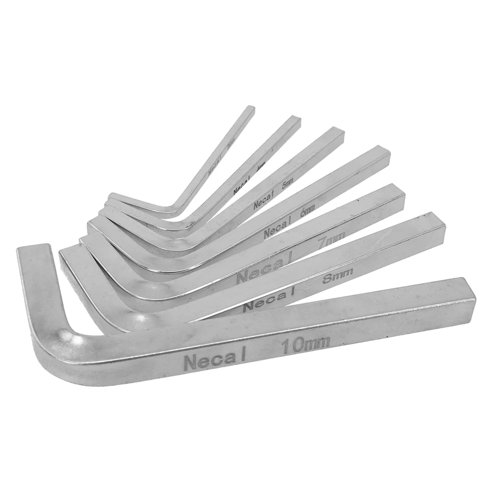 7Pcs L Shape Square Head Wrench Square Key 4 Point Wrench Screwdriver Set 3mm/4mm/5mm/6mm/7mm/8mm/10mm Portable Manual Hand Tool
7Pcs L Shape Square Head Wrench Square Key 4 Point Wrench Screwdriver Set 3mm/4mm/5mm/6mm/7mm/8mm/10mm Portable Manual Hand Tool