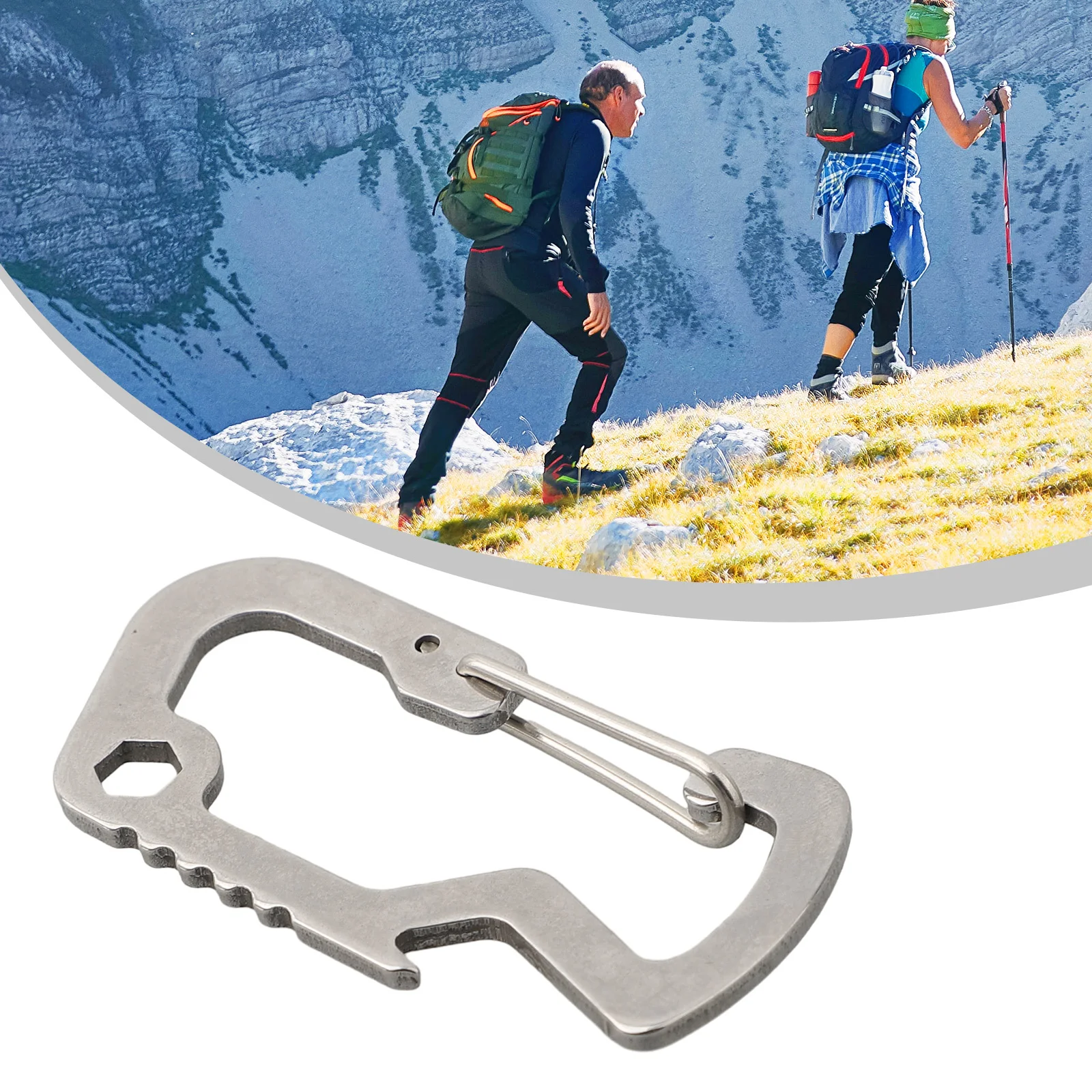 Bottle Openers Carabiner Factory Silver Stainless Steel Quick Release 1 Pc 3.3x6.8cm D Shapes Inner Hexagonal Openers Silver
Bottle Openers Carabiner Factory Silver Stainless Steel Quick Release 1 Pc 3.3x6.8cm D Shapes Inner Hexagonal Openers Silver