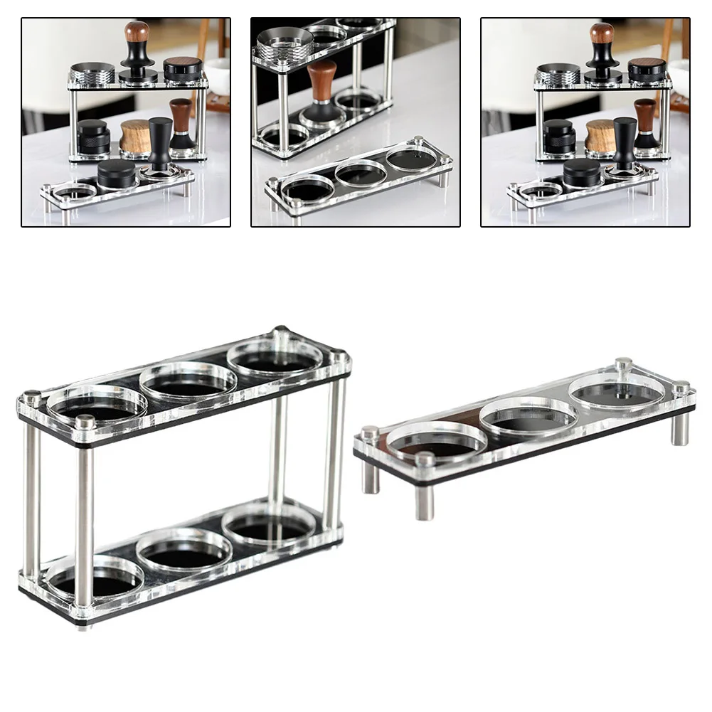 1/2pcs Coffee Tools Stand For Bars Cafes 2 Layer Coffee Tamper Holder Filter Stand Espresso Tools Accessories Organizer Layers
1/2pcs Coffee Tools Stand For Bars Cafes 2 Layer Coffee Tamper Holder Filter Stand Espresso Tools Accessories Organizer Layers