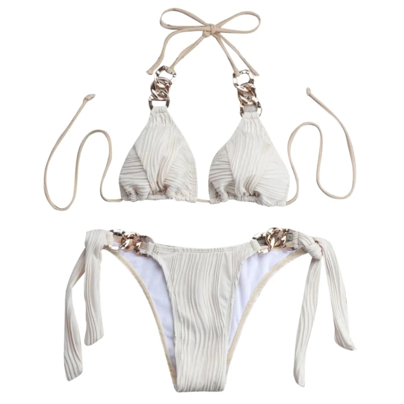 Womens Bikini Set Lacing Solid Color Swimwear Thong Swimsuits Sexy Small Chest Gathered Bathing Suit Wrap Swimming Suits G99D
Womens Bikini Set Lacing Solid Color Swimwear Thong Swimsuits Sexy Small Chest Gathered Bathing Suit Wrap Swimming Suits G99D