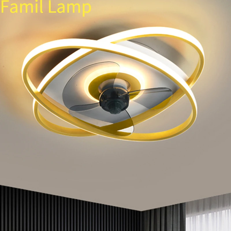 Ceiling Fans LED Ceiling Lights Lamps Modern Decoration Smart LED Round Remote Control Living Room Kitchen Study Home Fan Lamp
Ceiling Fans LED Ceiling Lights Lamps Modern Decoration Smart LED Round Remote Control Living Room Kitchen Study Home Fan Lamp