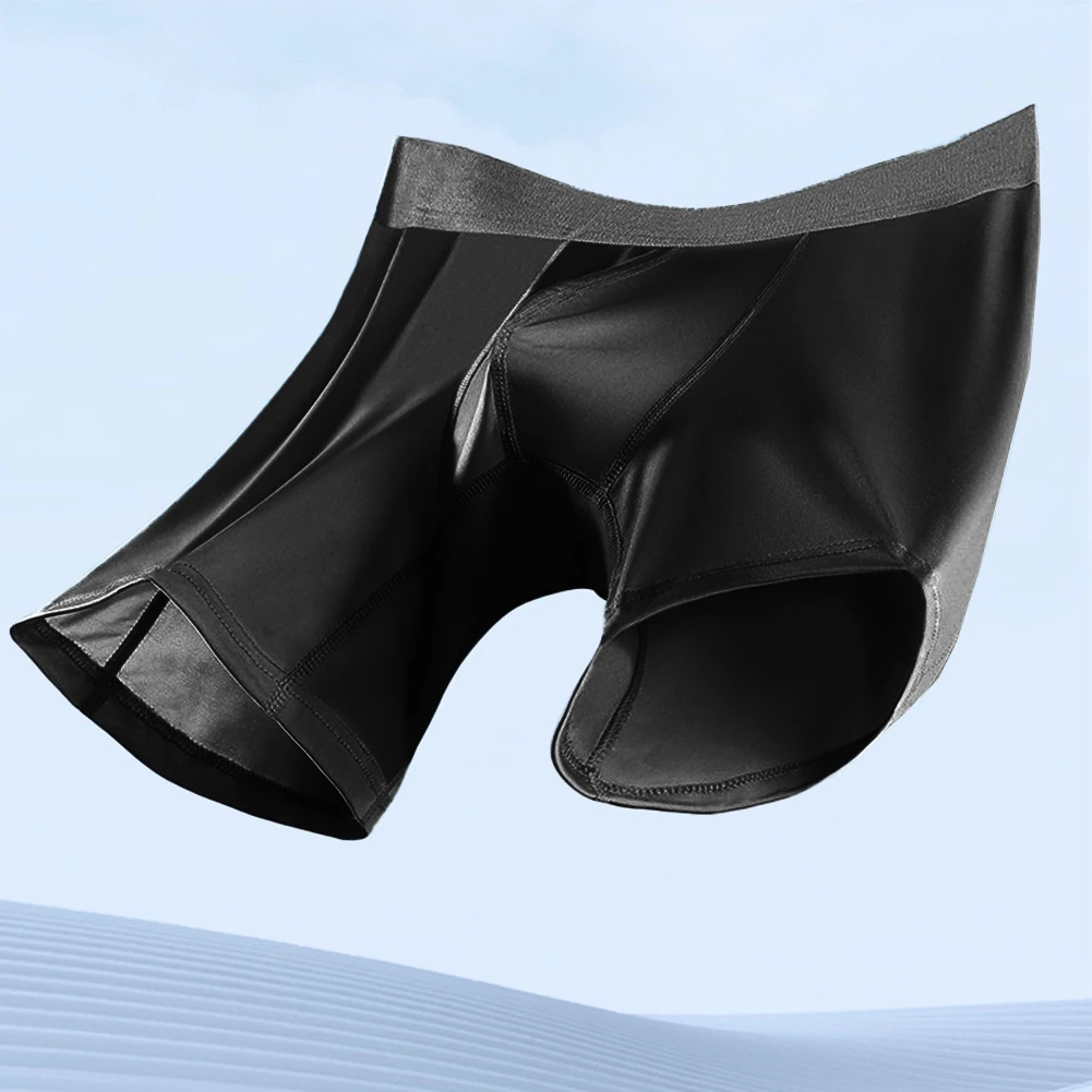 Seamless Men Ice Silk Lenthen Underwear Thin Breathable Boxer Casual Briefs Shorts Bulge Pouch Underpants Solid Swimwear
Seamless Men Ice Silk Lenthen Underwear Thin Breathable Boxer Casual Briefs Shorts Bulge Pouch Underpants Solid Swimwear