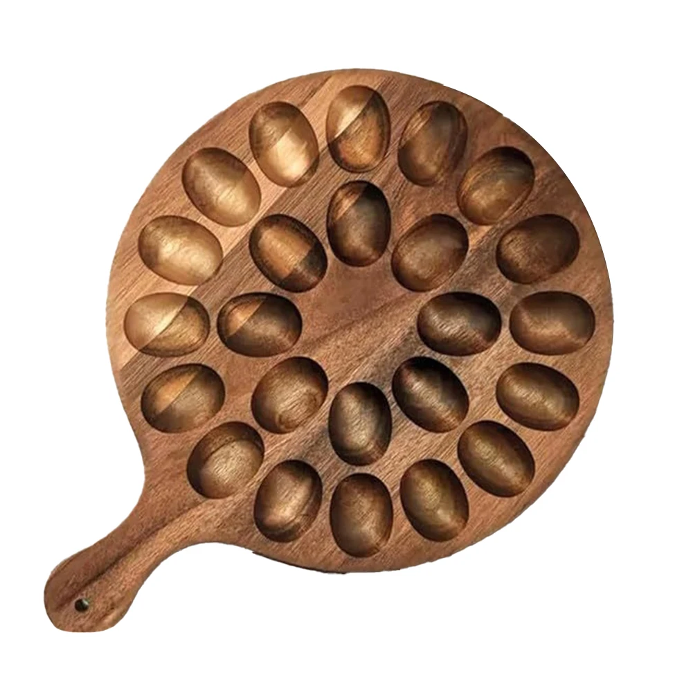 Countertop Countertop Storage Wooden Handle Wooden Deviled Egg Tray Deviled Egg Platter High Quality Centerpiece
Countertop Countertop Storage Wooden Handle Wooden Deviled Egg Tray Deviled Egg Platter High Quality Centerpiece