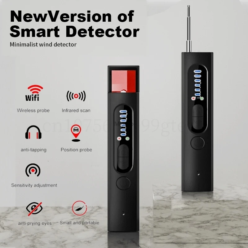 

Антиcandid подслушивание детектор анти-Скрытая Wifi мини камера беспроводной GSM сигнал RF локатор GPS трекер шпионская камера Обнаружение ошибок