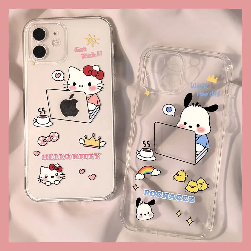 Hello Kitty Pochacco Kawaii Sanrio Anime Phone Case Cute Cartoon Apple Cover Suit for iphone 13 14Promax Soft Shell Girls Toys
Hello Kitty Pochacco Kawaii Sanrio Anime Phone Case Cute Cartoon Apple Cover Suit for iphone 13 14Promax Soft Shell Girls Toys