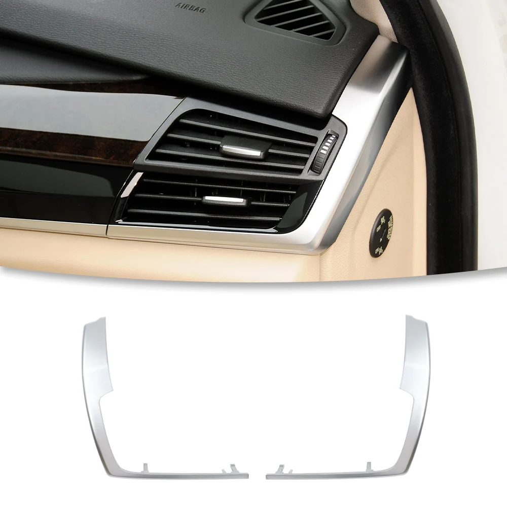 Air Conditioning Outlet Ventilation Panel Electroplated Decorative Strip Frame Silver Chrome Plated For BMW X5 X6 F15 F16
Air Conditioning Outlet Ventilation Panel Electroplated Decorative Strip Frame Silver Chrome Plated For BMW X5 X6 F15 F16