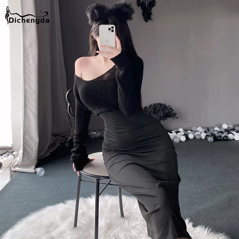 Dichengda 2 Colors Roleplay And Anime Festival Costume Women Tube Crop Tops Strapless Dress Open Back Active Nightgowns Lingerie
Dichengda 2 Colors Roleplay And Anime Festival Costume Women Tube Crop Tops Strapless Dress Open Back Active Nightgowns Lingerie