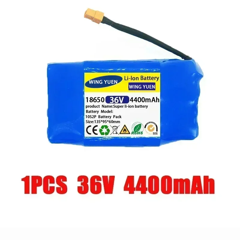 36V Rechargeable Li-ion Battery Pack 12000mAh 12Ah Lithium Ion Cell For Electric Self Balance Scooter Hoverboard Unicycle
36V Rechargeable Li-ion Battery Pack 12000mAh 12Ah Lithium Ion Cell For Electric Self Balance Scooter Hoverboard Unicycle