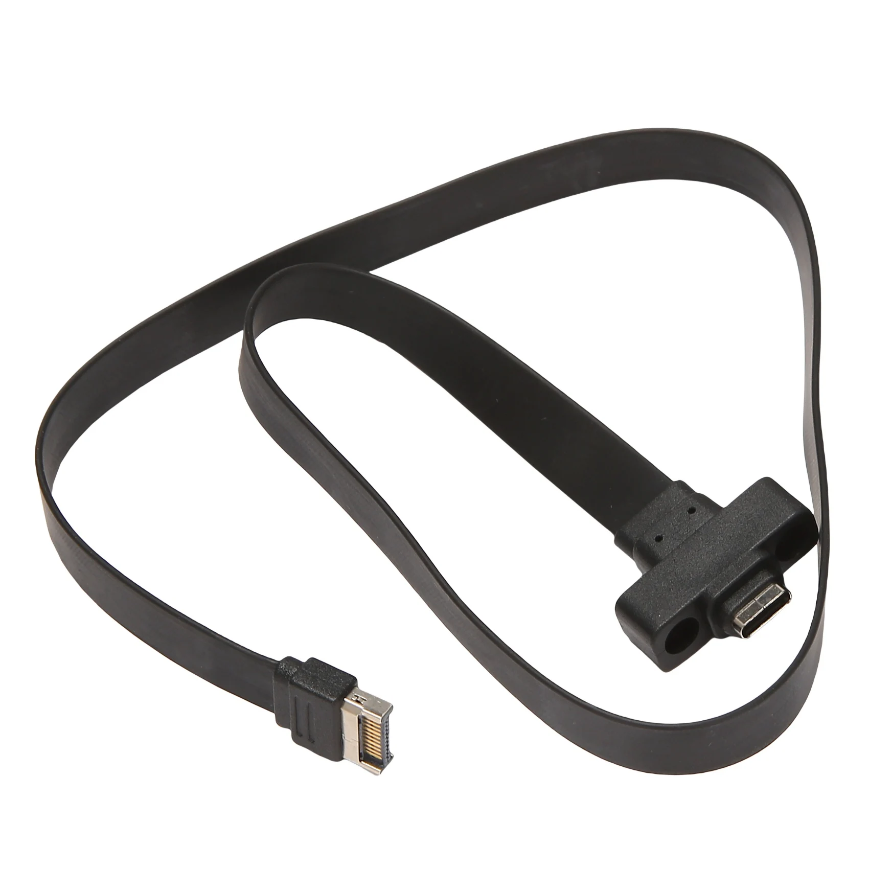 Удлинительный кабель USB 3,1 с передней панелью типа E на Тип C, внутренний адаптер Gen 2 (10 Гбит/с) с 2 винтами (50 см)
Удлинительный кабель USB 3,1 с передней панелью типа E на Тип C, внутренний адаптер Gen 2 (10 Гбит/с) с 2 винтами (50 см)