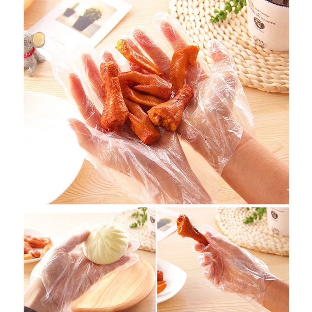 100x Disposable Gloves 24.5x13.5cm Pieces Of Food Grade Transparent Disposable Gloves Made Of High-quality Materials
100x Disposable Gloves 24.5x13.5cm Pieces Of Food Grade Transparent Disposable Gloves Made Of High-quality Materials