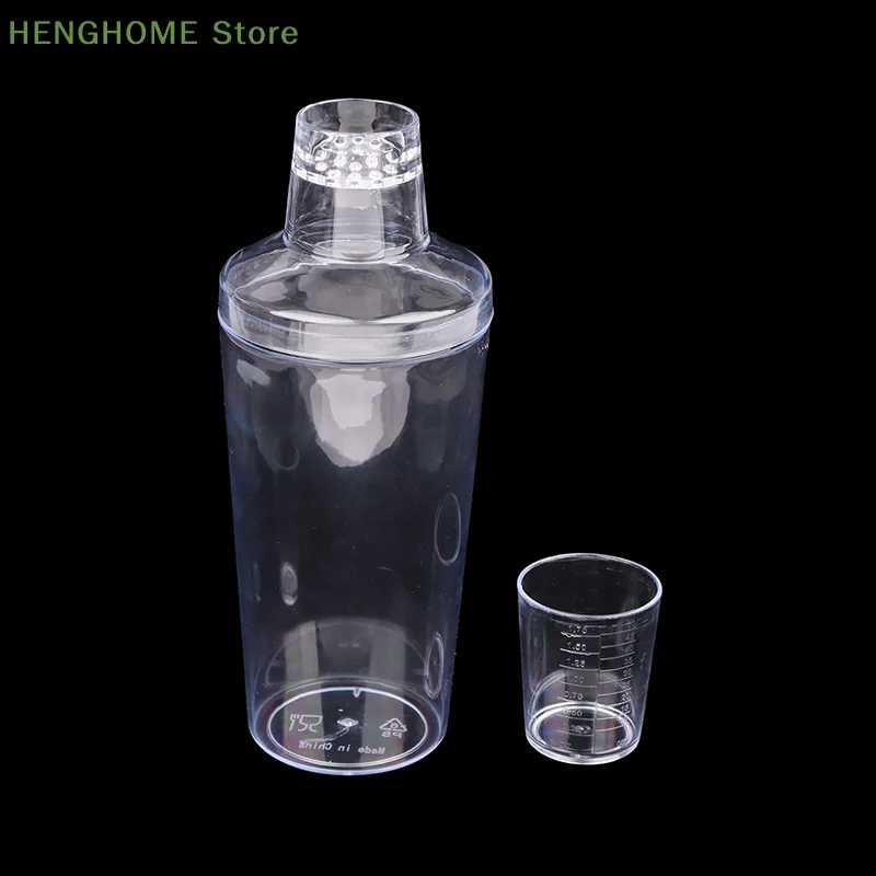 

1Pc Plastic Cocktail Shaker 550ml Wine Beverage Mixer For Mixing Champagne Wine Shaker Cup Drink Mixer Barware Bar Tool