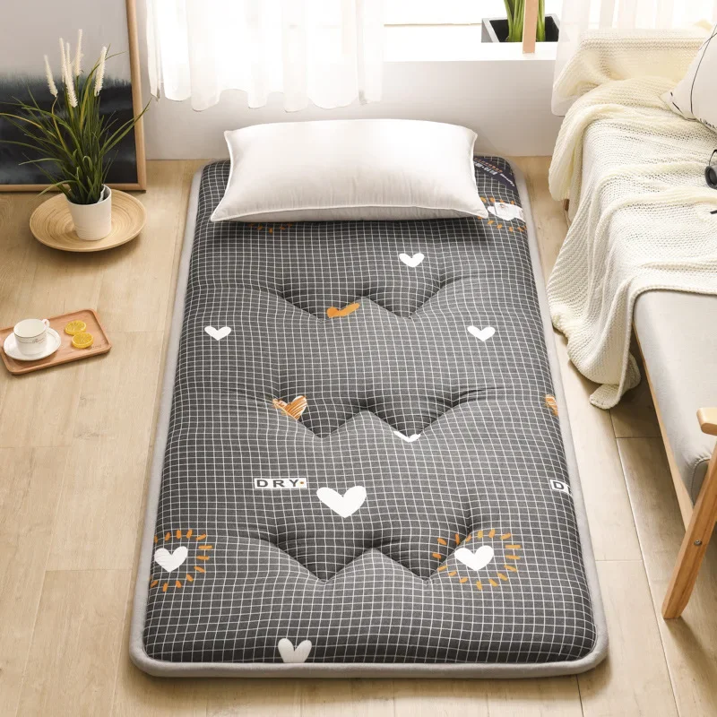 

Bed Floor Mattress Mat Student Dormitory Single Double Tatami King Size Soft Comfortable Sleeping