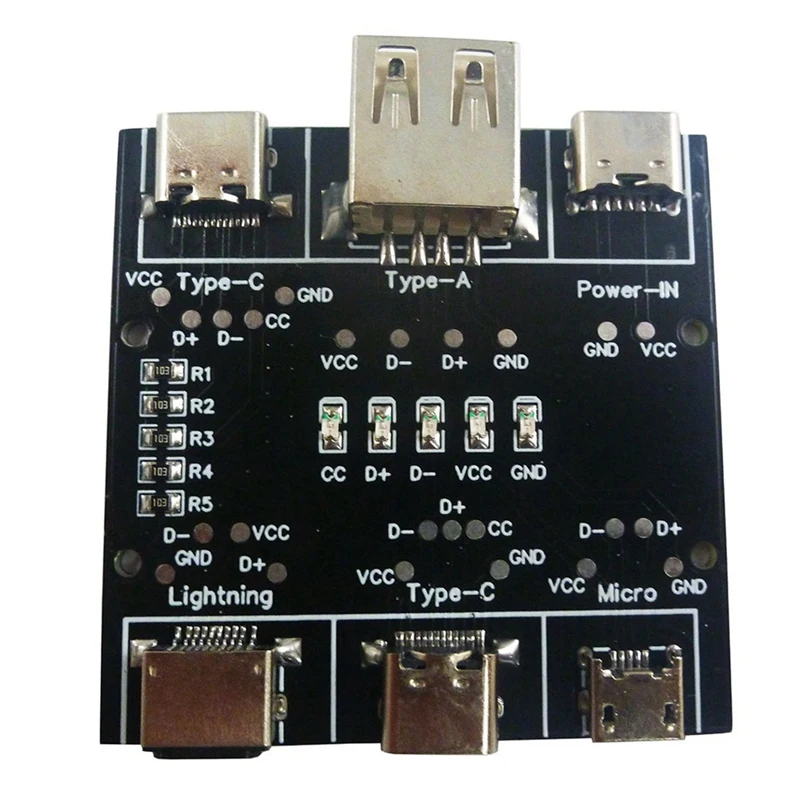 

UD11A03 Data Cable Detection Board USB Cable Tester For IOS Android Type-C Short Circuit On-Off Switching Test Tool