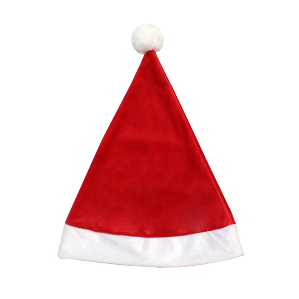 1pc Red Christmas Hat Adult Santa Claus Hat Plush Xmas Santa Hats Holiday Hat for Christmas New Year Festive Holiday Party 
1pc Red Christmas Hat Adult Santa Claus Hat Plush Xmas Santa Hats Holiday Hat for Christmas New Year Festive Holiday Party
