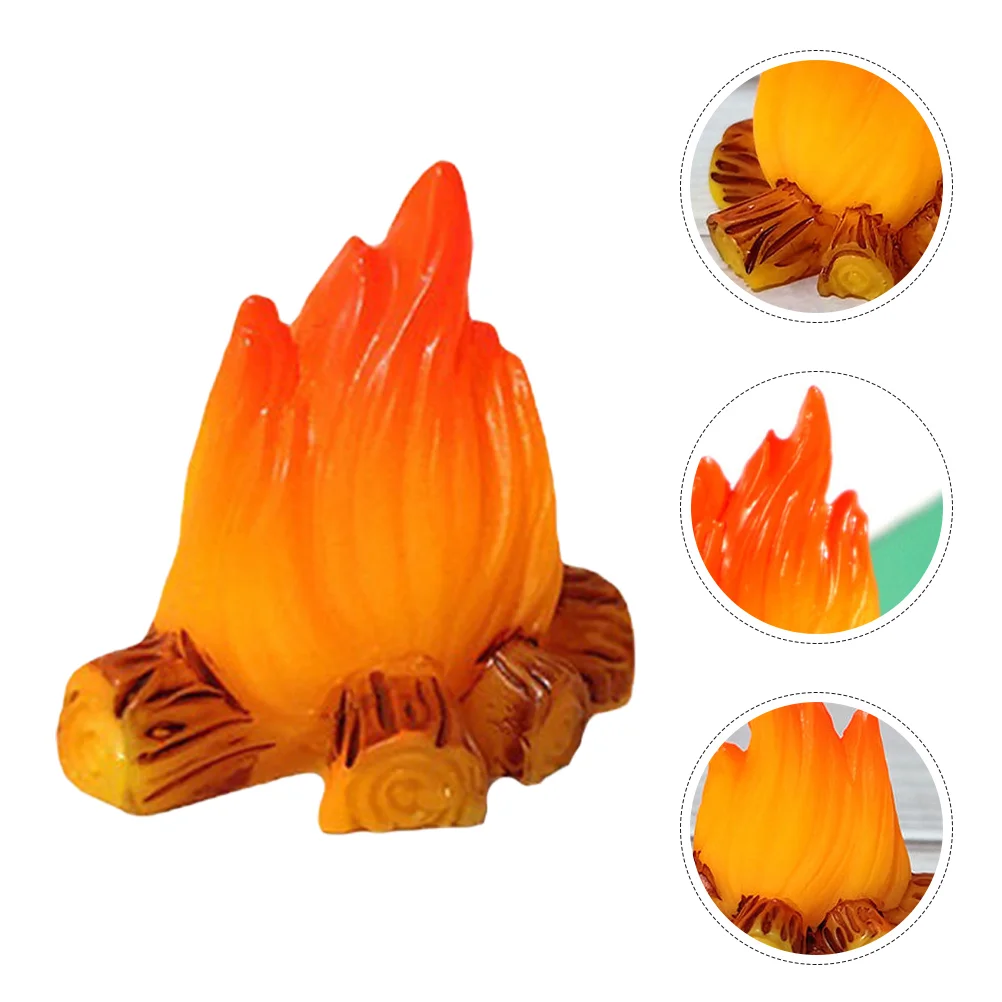 8 Pcs Fire Micro Landscape Ornaments Camping Birthday Party Supplies Fake Miniatures Flame Toy Campfire Resin Model Decorations
8 Pcs Fire Micro Landscape Ornaments Camping Birthday Party Supplies Fake Miniatures Flame Toy Campfire Resin Model Decorations