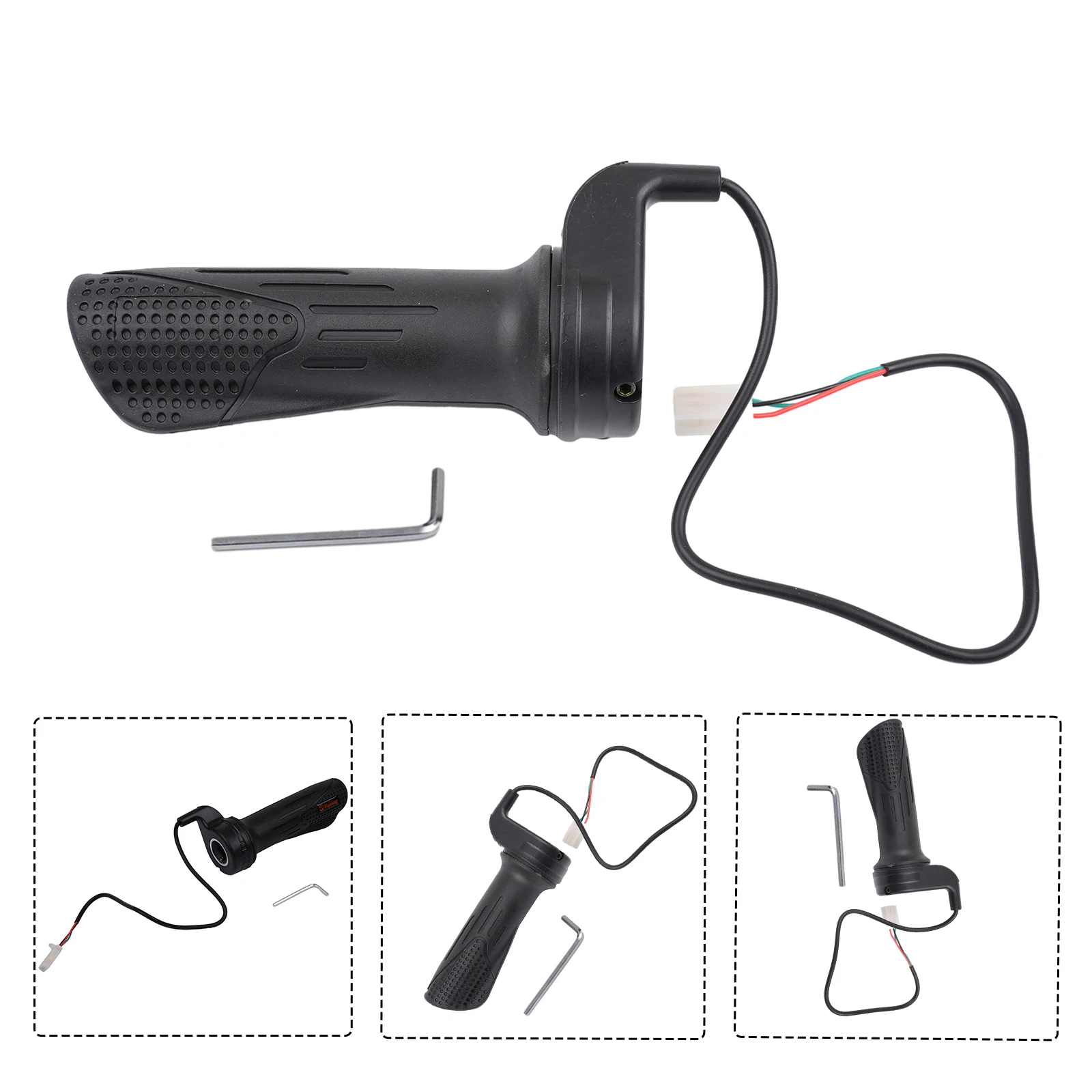 Tool Speed control handle Spare E-Bike Throttle Grip Handlebar Motorcycle Black Replacement Accessories Parts Universal
Tool Speed control handle Spare E-Bike Throttle Grip Handlebar Motorcycle Black Replacement Accessories Parts Universal