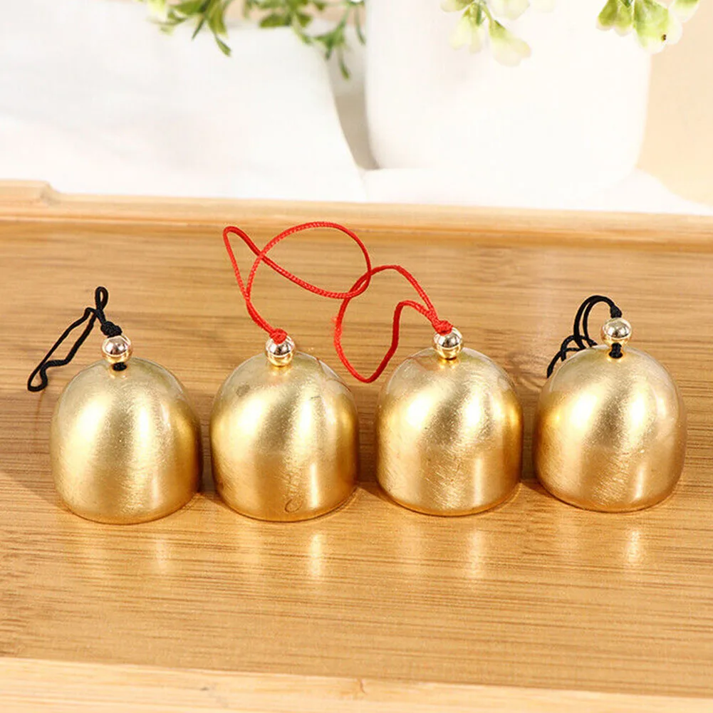 

Pure Copper Metal Bell Decoration Pendant Anti-Theft Blessing Door Bell Wind Chime Home New Year Decoration Accessories