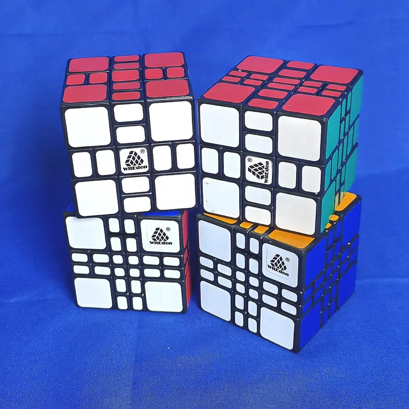 

WitEden Mixup Plus 3x3x3 3x3x4 4x4x3 4x4x4 Magic Cube Neo Speed Twisty Puzzle Antistress Brain Teasers Educational Toys