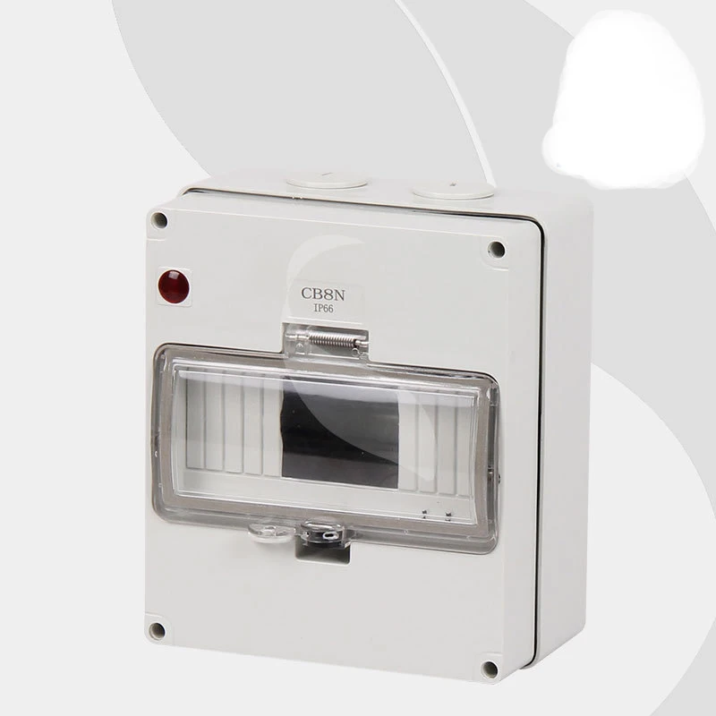 56CB8N distribution box Australian circuit breaker protection box with indicator light leakage protection waterproof transparent
56CB8N distribution box Australian circuit breaker protection box with indicator light leakage protection waterproof transparent