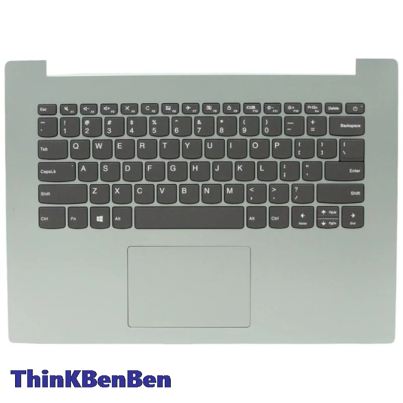 

US English Mineral Gray Keyboard Upper Case Palmrest Shell Cover For Lenovo Ideapad 330 14 14AST 14IKB 14IGM 5CB0R13819