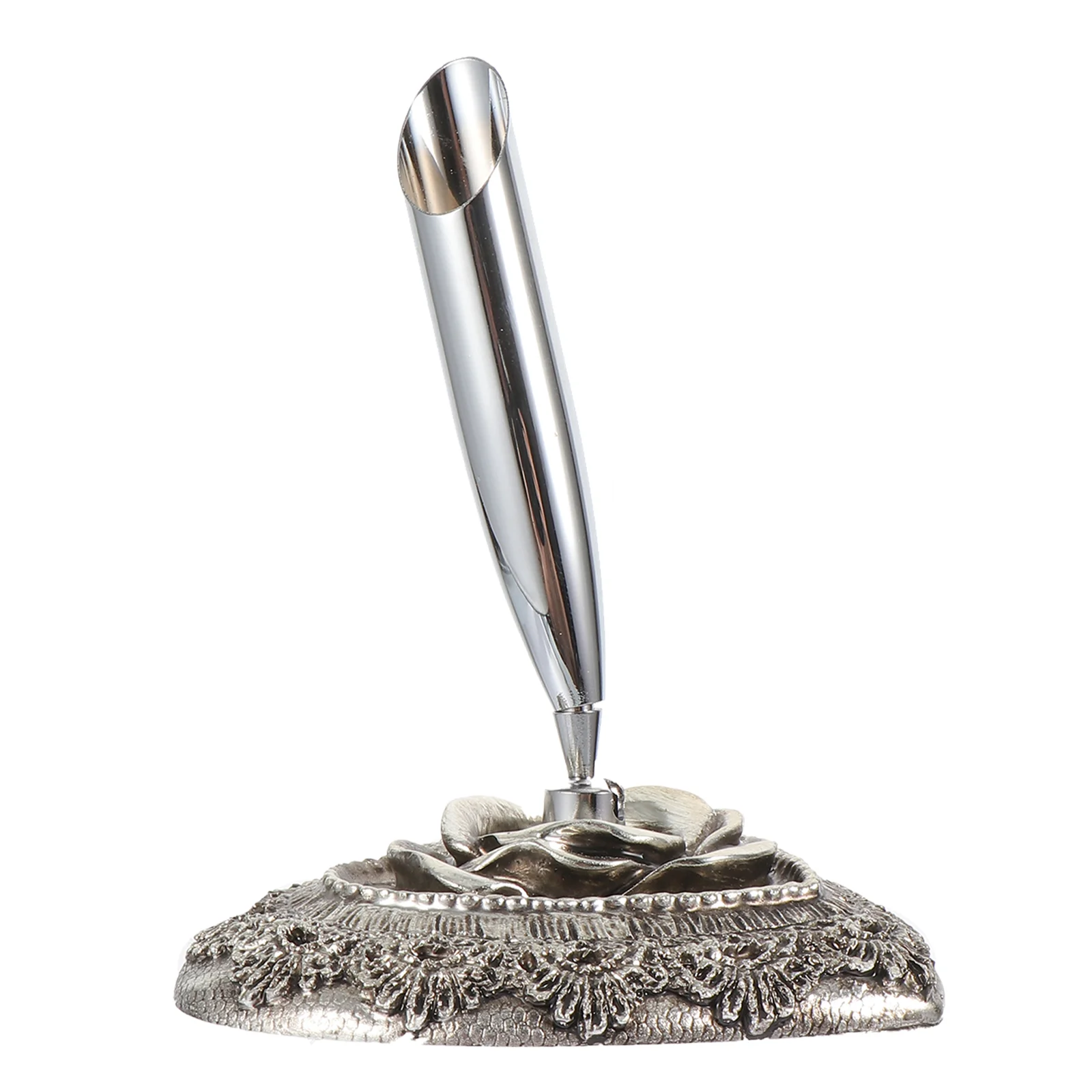 Desktop Pen Holders Base Vintage Flower Dip Lik Penholder Quill Stand Stationery Gift for Wedding Party
Desktop Pen Holders Base Vintage Flower Dip Lik Penholder Quill Stand Stationery Gift for Wedding Party