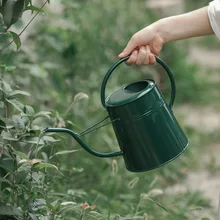 Garden watering kettle2.3LLong mouth watering can watering pot household green iron retro watering pot
Garden watering kettle2.3LLong mouth watering can watering pot household green iron retro watering pot