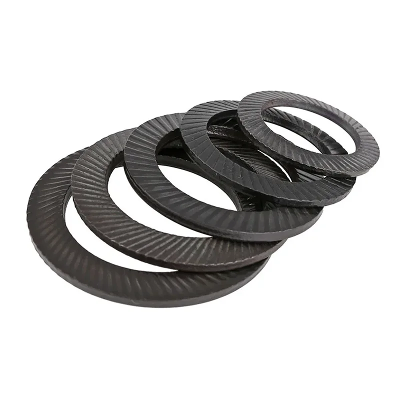 Carbon Steel Black Cone Double-sided Anti Loose Locking Anti Slip Teeth Washer Gasket M4-m30 【10PCS】
Carbon Steel Black Cone Double-sided Anti Loose Locking Anti Slip Teeth Washer Gasket M4-m30 【10PCS】
