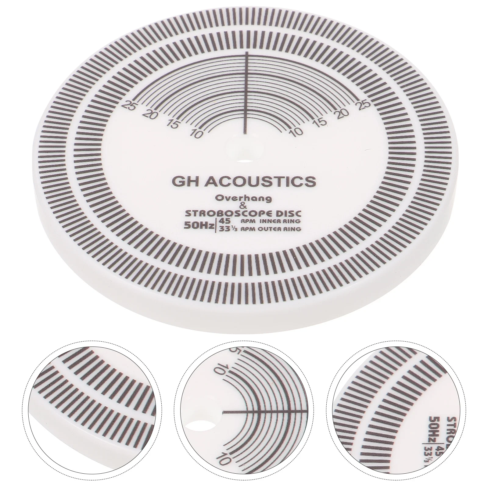 Phonograph Needle Adjustment Tool Protractor Vinyl Turntable Record Player Disc Round
Phonograph Needle Adjustment Tool Protractor Vinyl Turntable Record Player Disc Round
