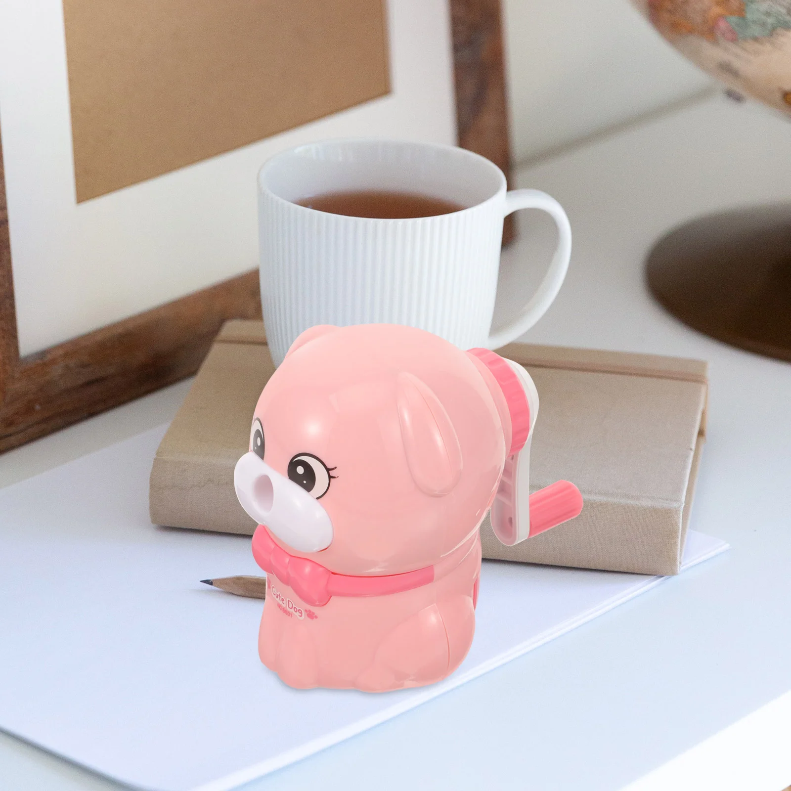 Puppy Pencil Sharpener Kids Adorable Small Lovely Dog Hand Plastic Accessory Accessories Student
Puppy Pencil Sharpener Kids Adorable Small Lovely Dog Hand Plastic Accessory Accessories Student