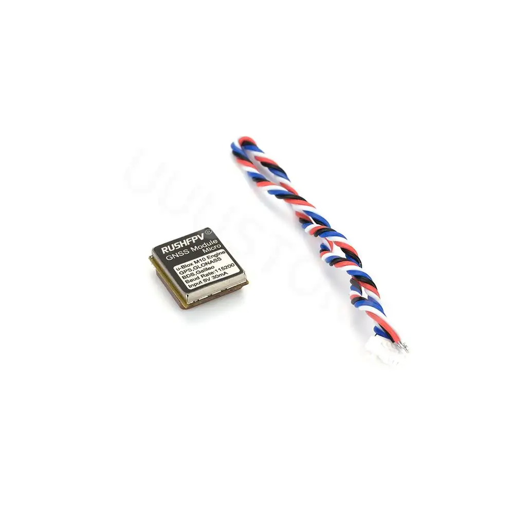12X15mm RUSHFPV GNSS Micro M10 GPS Module 10HZ Rate Built-in Ceramic Antenna for RC FPV Freestyle Drone DIY Parts
12X15mm RUSHFPV GNSS Micro M10 GPS Module 10HZ Rate Built-in Ceramic Antenna for RC FPV Freestyle Drone DIY Parts